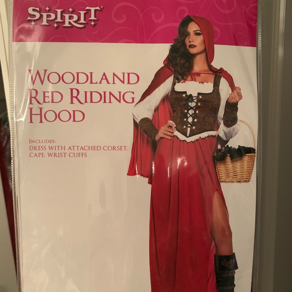 Halloween Costume Woodland Red Riding Hood